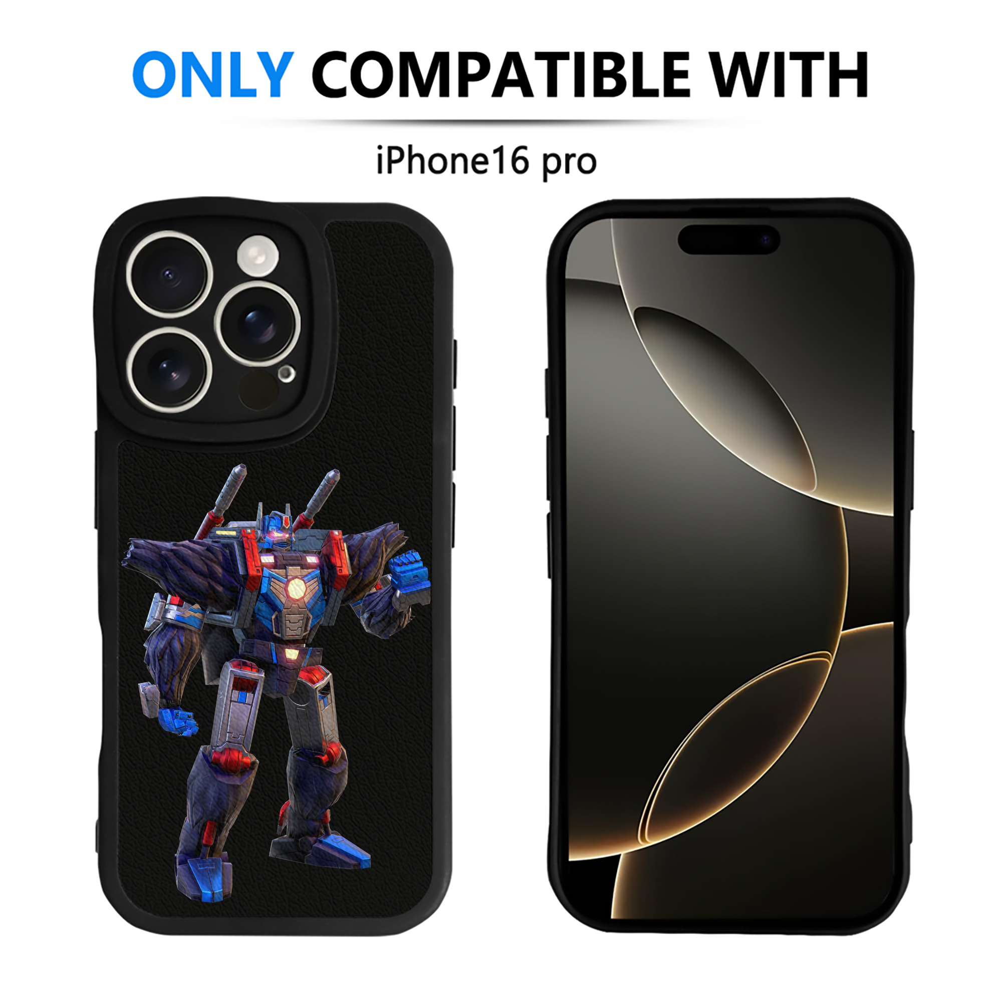 （画像用）  【iPhone 16シリーズ対応】シリコンスマホケース（レザー調） 材質：シリコン